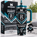 Port Adelaide Power 40oz Tumbler With Handle TTNL